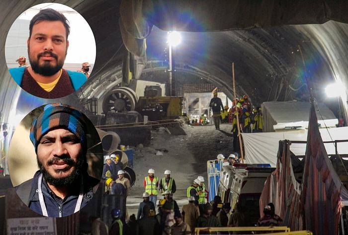 Uttarkashi Tunnel Rescue: debris suddenly fell from cut portion of Four years ago working engineers shocked