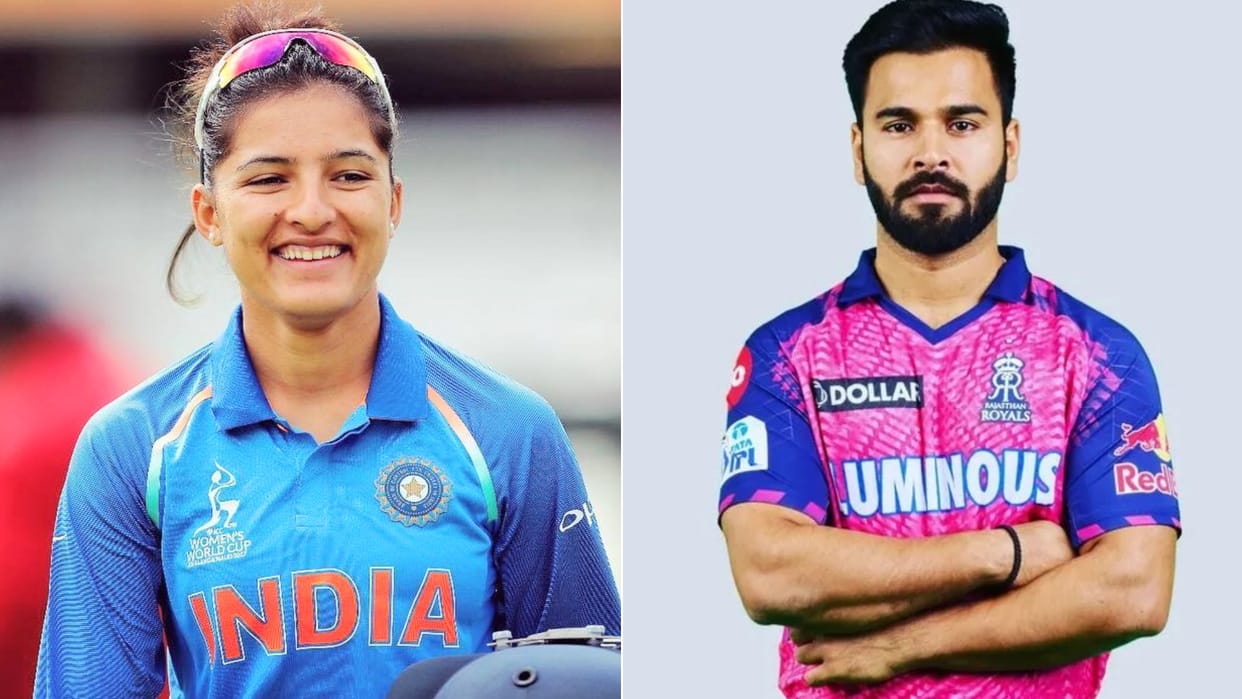 cricketer Sushma Verma and Akash Vasisht IPL 2024 Auction on 19 December 2024
