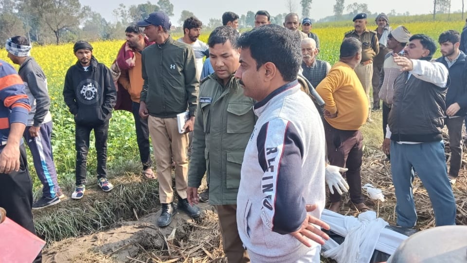 Roorkee News Farmer died under suspicious circumstances Doubt of murder