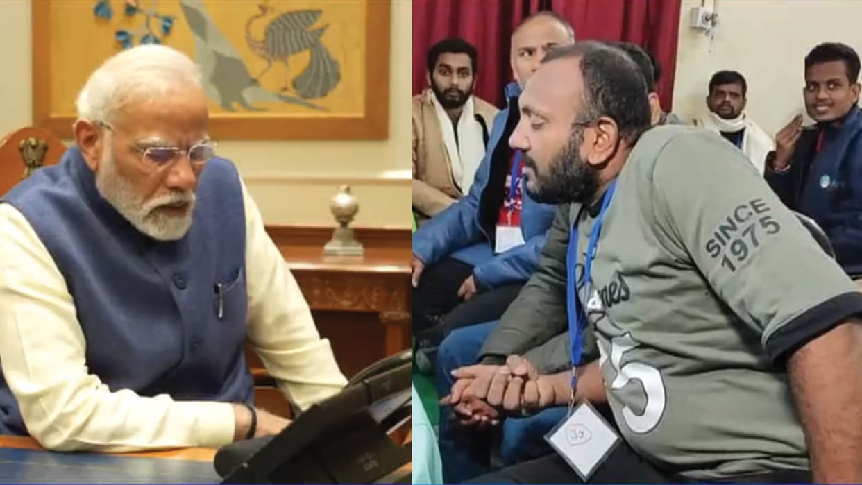 Uttarkashi Tunnel Rescue workers interact with PM modi Practice yoga took walks to keep spirits up