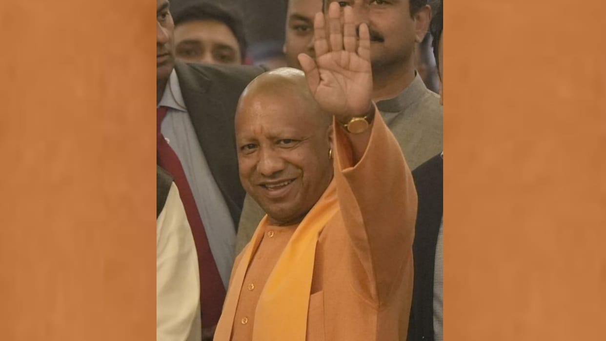 CM Yogi Adityanath addresses UP Vidhanmandal today.