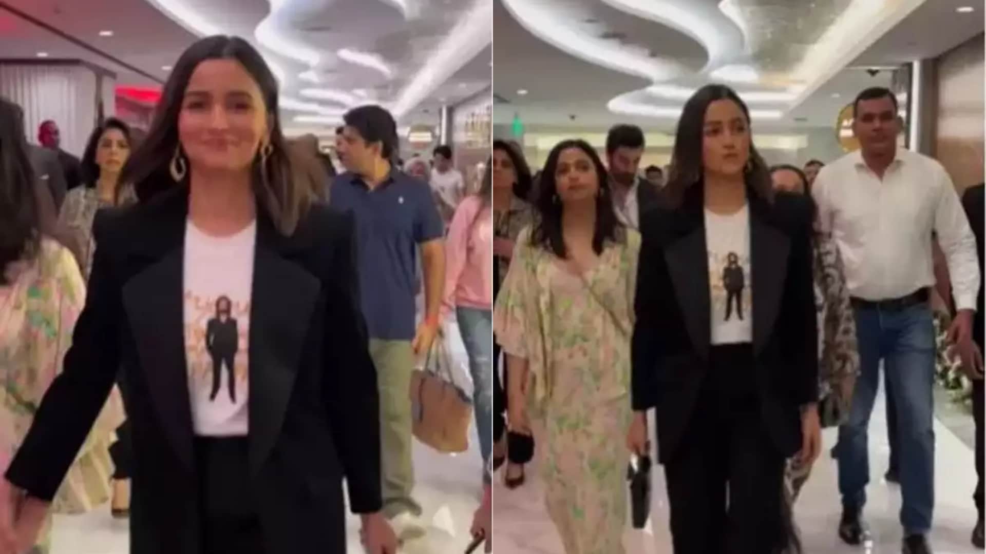 Animal Special Screening Mumbai Ranbir Kapoor Alia Bhatt Mahesh Bhatt Soni Raazdan Shakti Kapoor