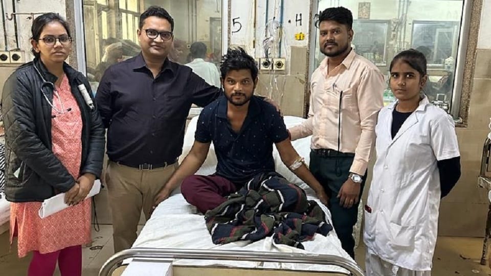 Thoracic surgery saves patient;s life in SN Medical College Agra