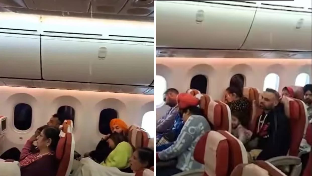 Air India passengers onboard Gatwick-Amritsar flight face water leakage inside cabin