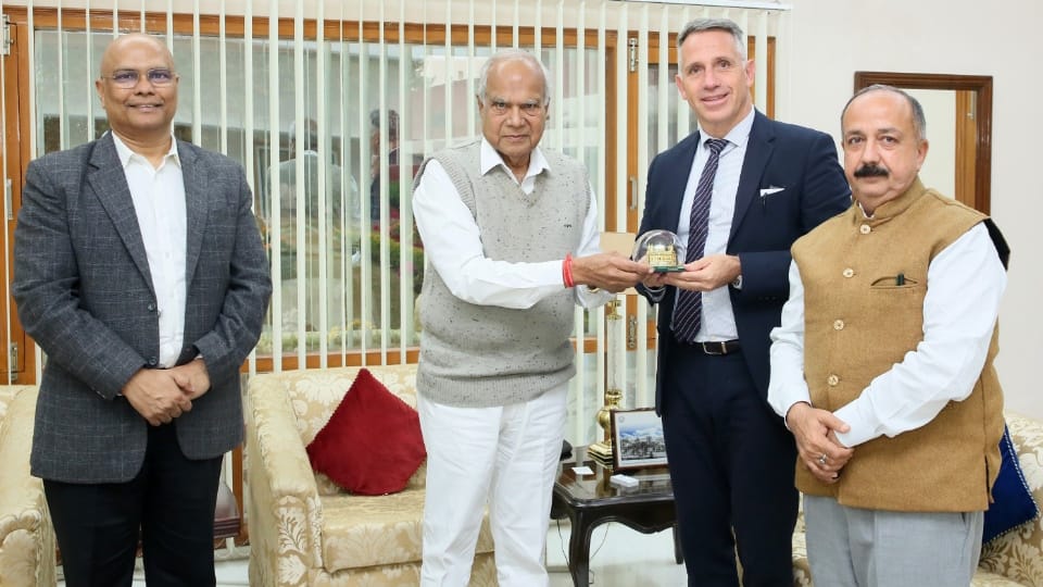 Police Commissioner of French Embassy Chandigarh SSP-DGP on issue of heritage furniture