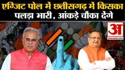 Chhattisgarh Exit Poll 2023: In the exit poll of Chhattisgarh, the figures will surprise you.
