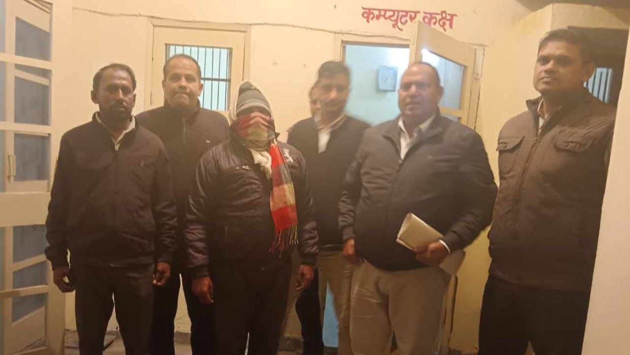 Audit inspector arrested for taking bribe of one lakh in Kaithal