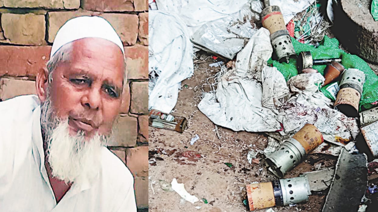 Blast In Meerut: People were shocked to see the pieces of the dead body, grief fell on Tausif family