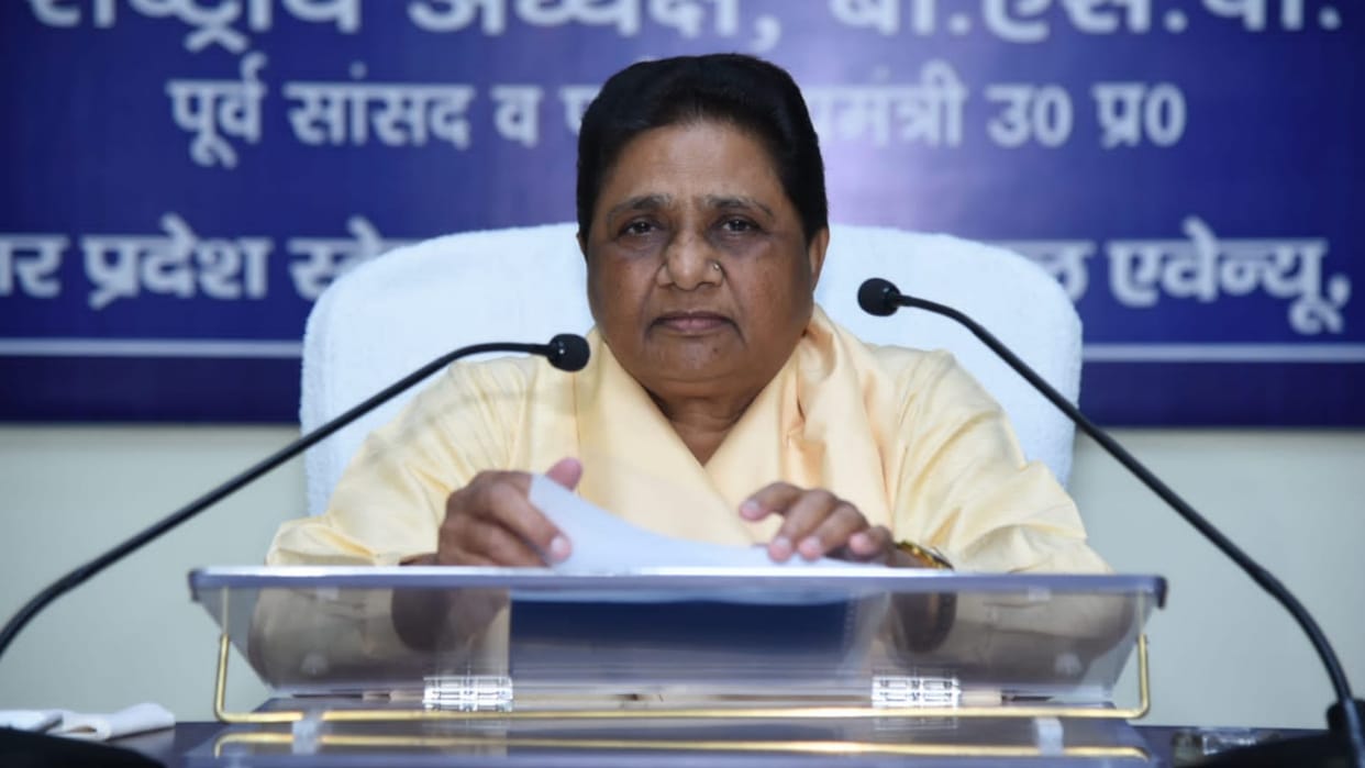 Mayawati says caste census creates trouble for BJP.