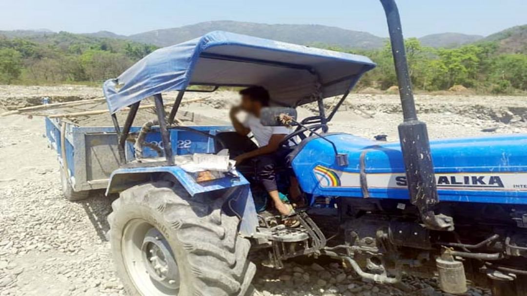 MP News: Not even a week has passed since Patwari's death; Black business of sand started again in Shahdol