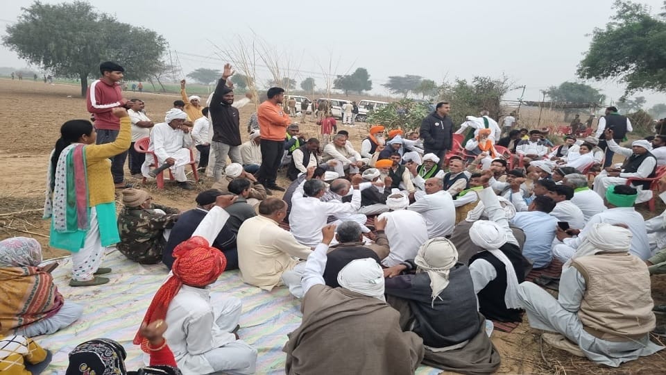 Case of installation of tower in Nimdiwali in Bhiwani, 19 farmers sent to jail