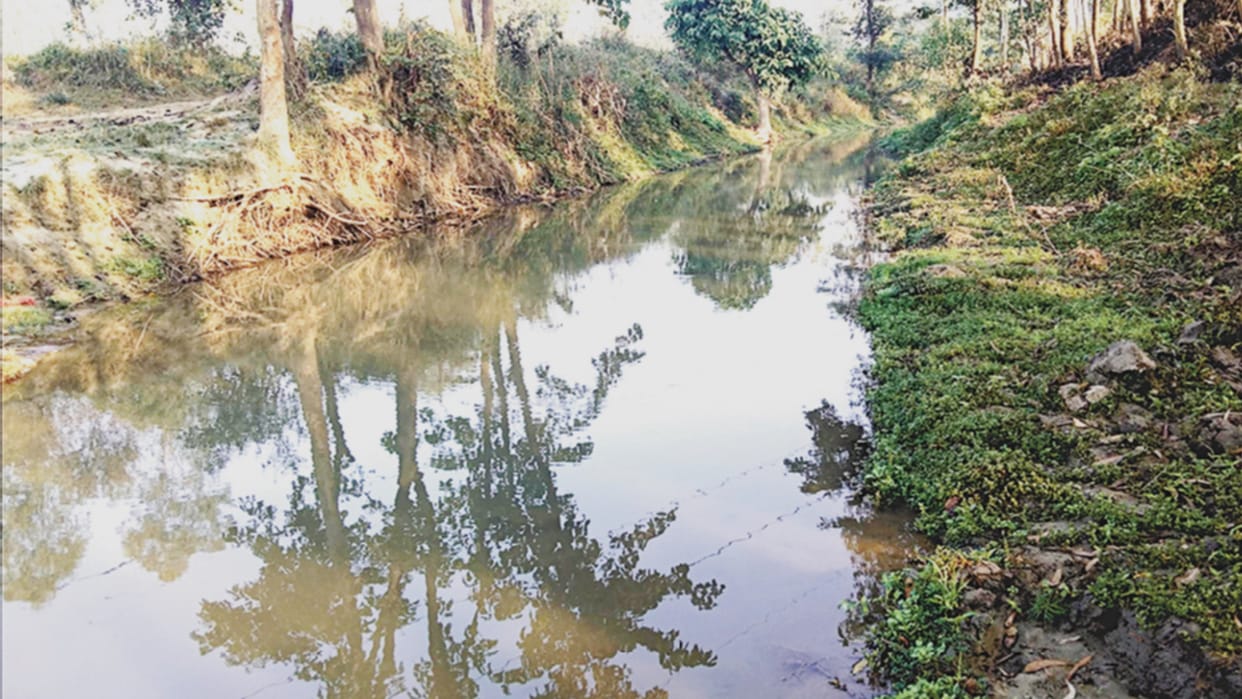 Baba, your Ganga has become dirty, while carrying the filth of the drains...