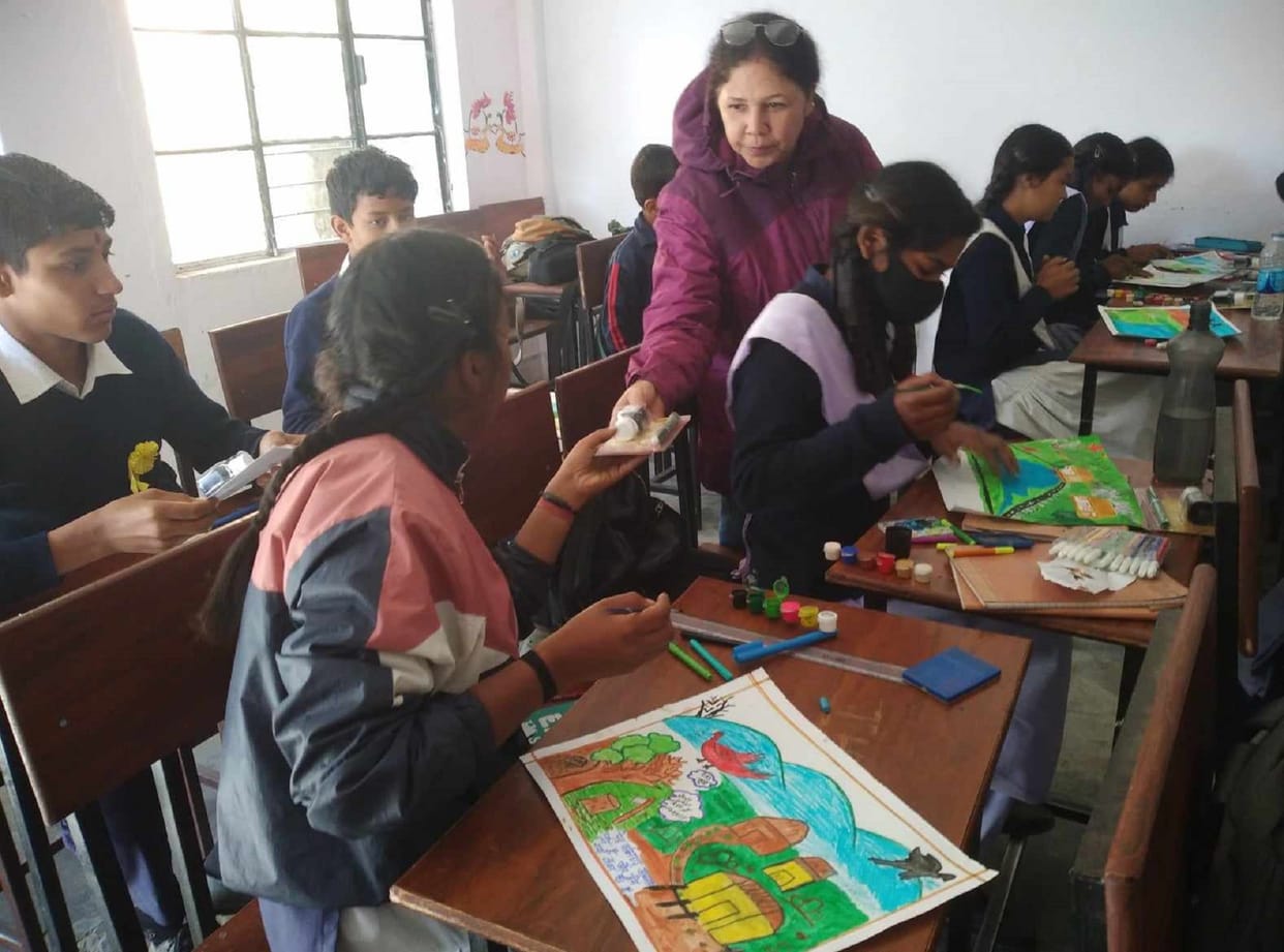 Environmental awareness campaign ‘Love for Fountain Pen’ reaches Uttarakhand