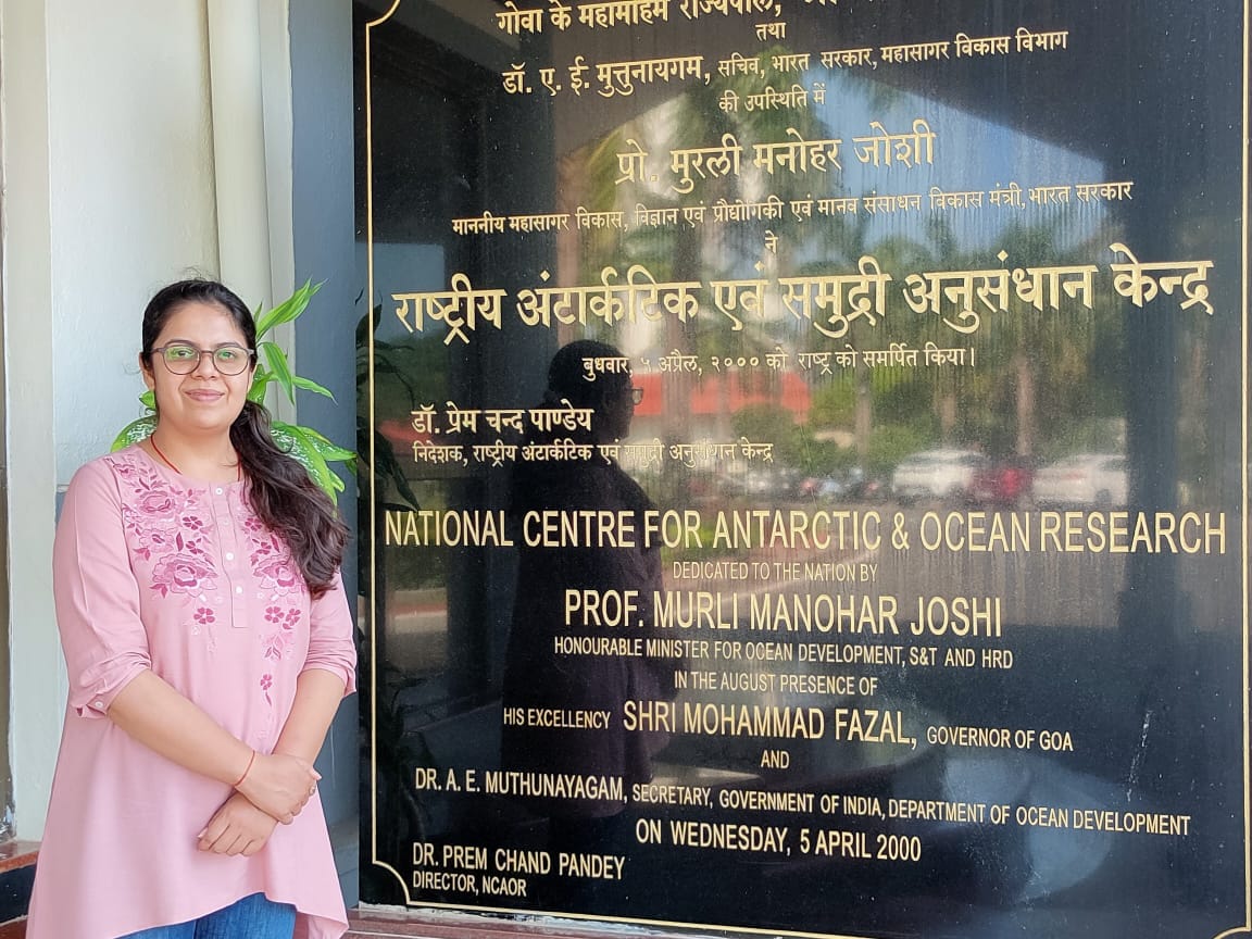 Baghpat daughter selected for National Antarctic and Marine Research Center in Goa