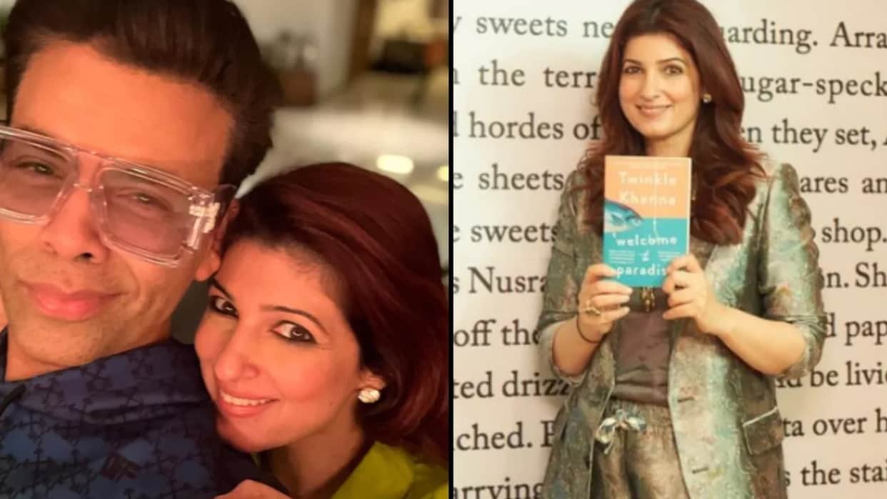 Twinkle Khanna on book launch event comments about Karan Johar being in love with her Than He was Speechless