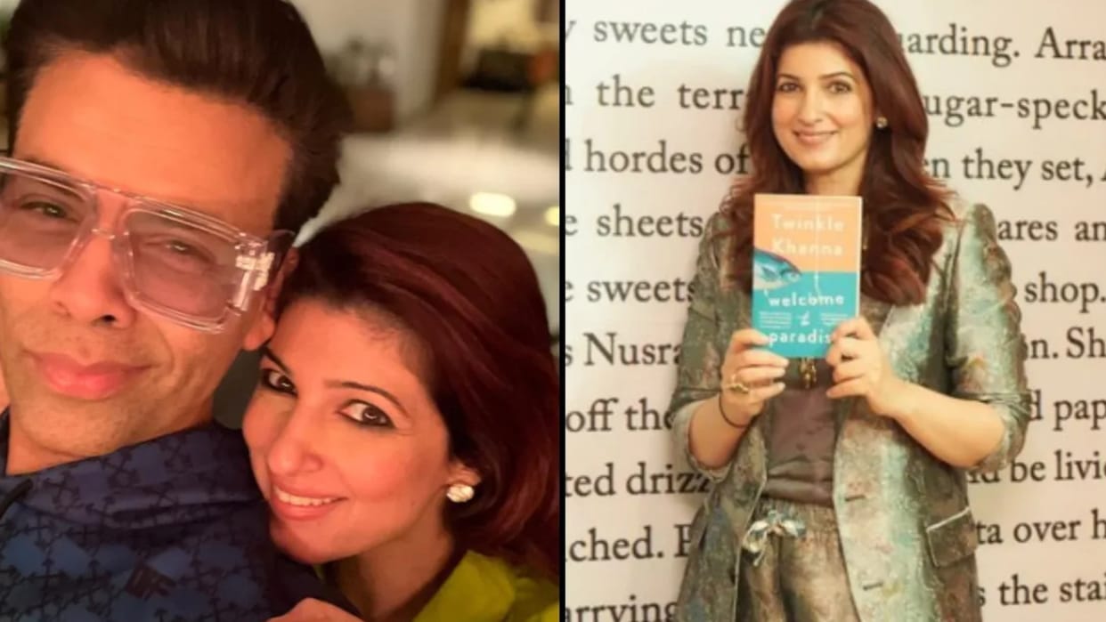Twinkle Khanna on book launch event comments about Karan Johar being in love with her Than He was Speechless