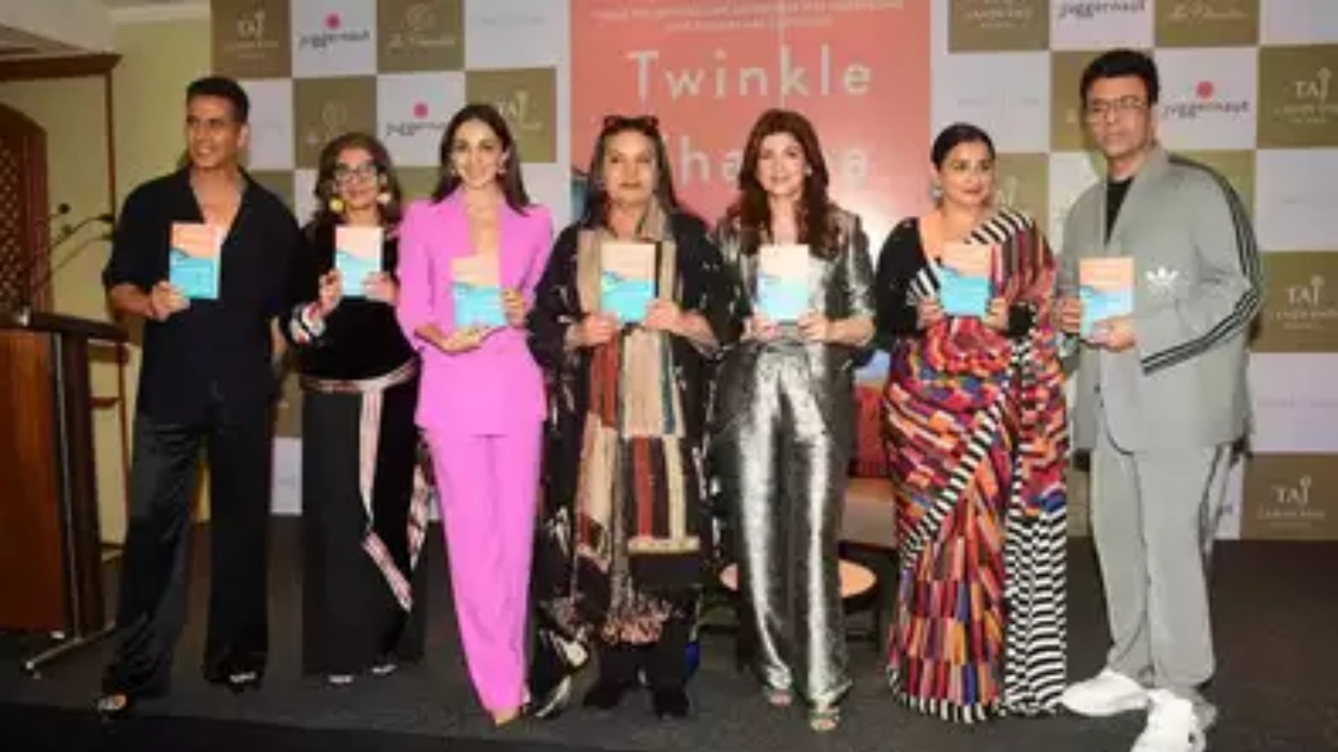 Twinkle Khanna on book launch event comments about Karan Johar being in love with her Than He was Speechless