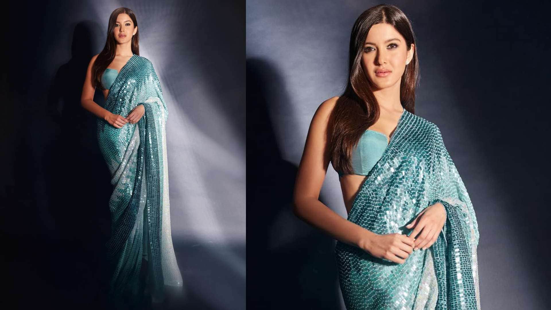 Year Ender 2023 Bollywood actress in sequin saree madhuri dixit to Shilpa Shetty