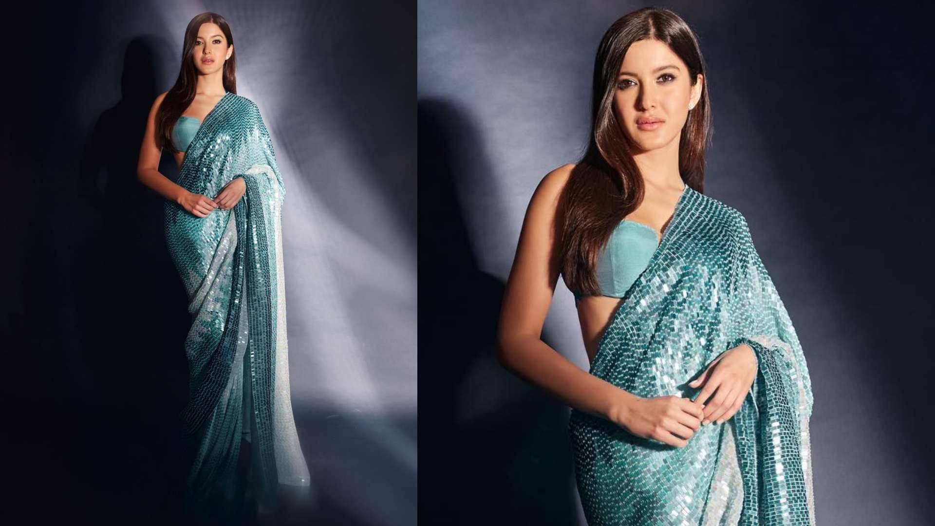 Year Ender 2023 Bollywood actress in sequin saree madhuri dixit to Shilpa Shetty