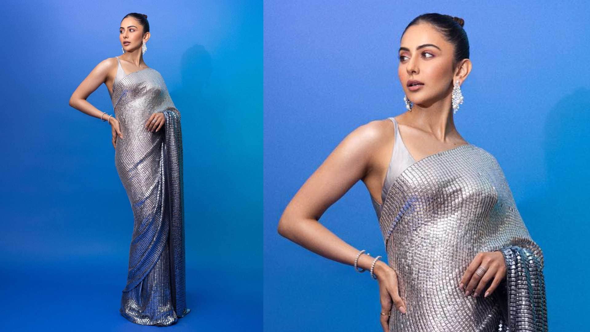 Year Ender 2023 Bollywood actress in sequin saree madhuri dixit to Shilpa Shetty