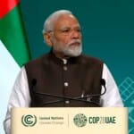 सीओपी28 में प्रधानमंत्री नरेंद्र मोदी का संबोधन (वीडियो ग्रैब)
