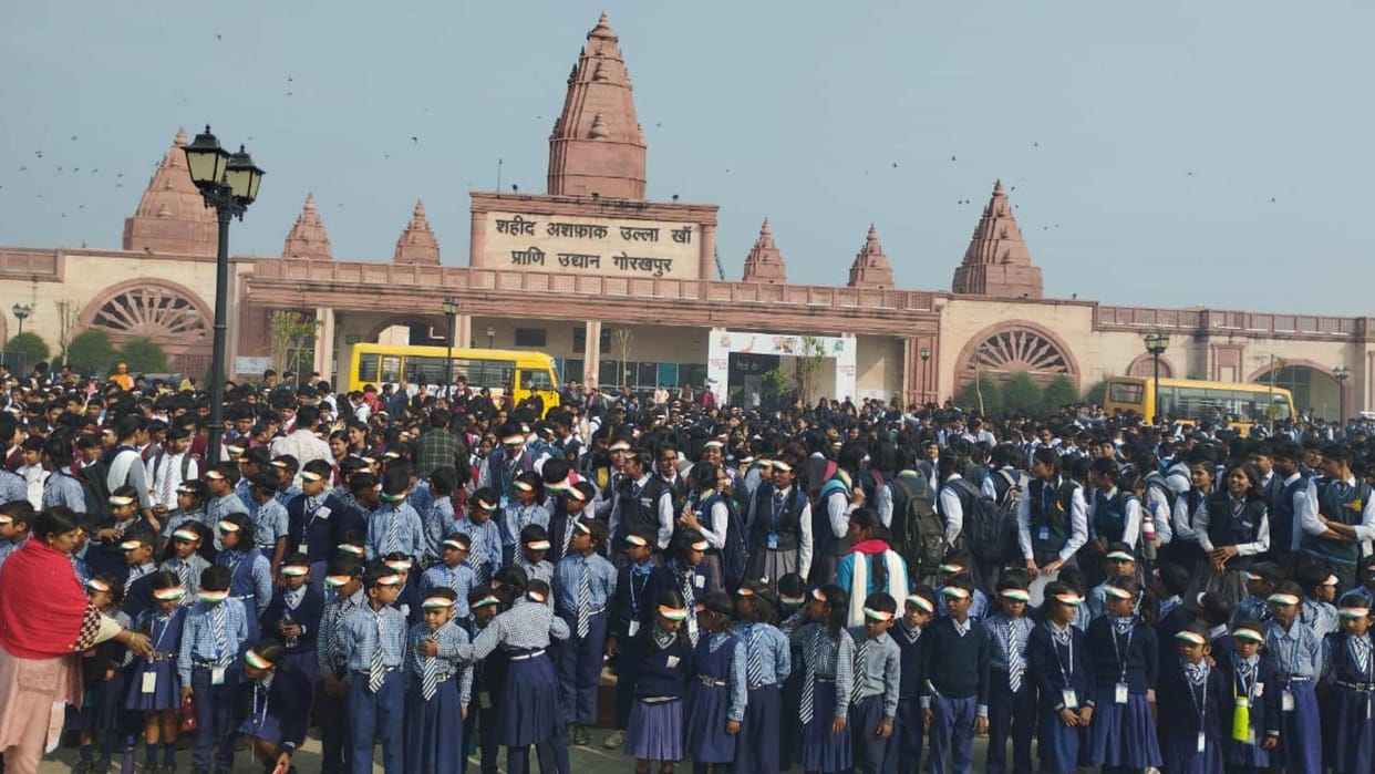 Amar Ujala Children Fair today in Gorakhpur Zoo