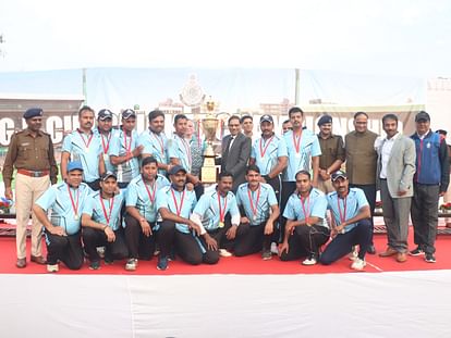 Bhopal Sports News: Final of DGP Cricket Tournament played after five months, GB PHQ won