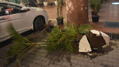 Moradabad: Drunk man vandalized hotel, employees beat young man fiercely
