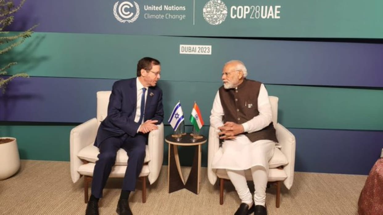 PM Modi meets Israeli President, bats for early, durable resolution to Palestine issue