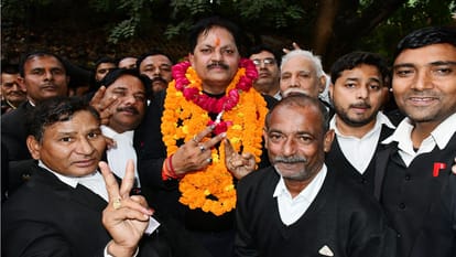 District Advocates Association Election: Rajendra Prasad Rajju elected president, Dineshchandra becomes minist