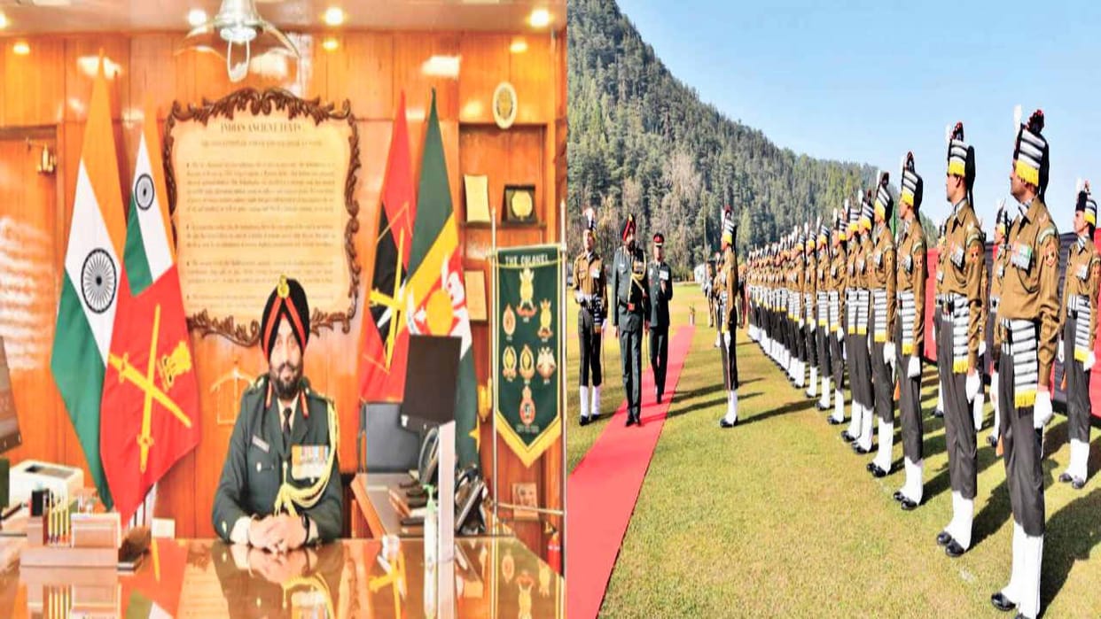 Lieutenant General Manjinder Singh takes over as General Officer Commanding in Chief of Army Training Command