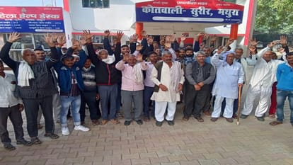 Conspiracy or disease Milk animals are dying rapidly in Mathura villagers create ruckus