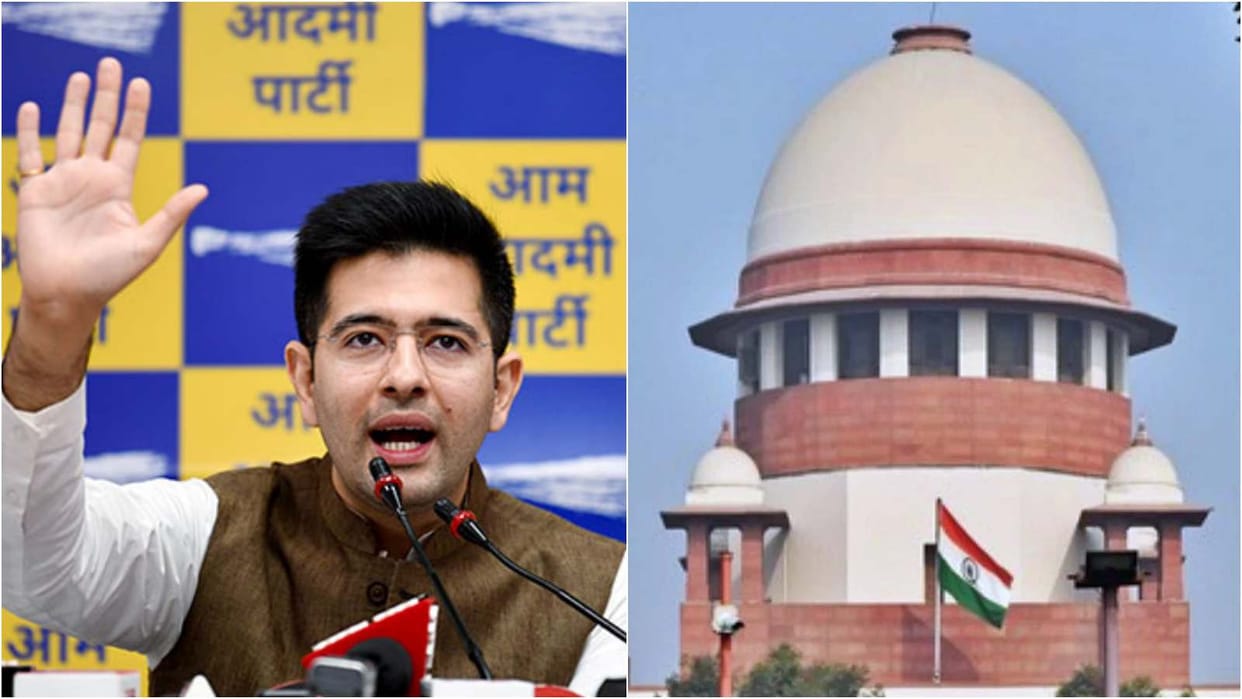 Supreme Court Hearing Rajya Sabha AAP MP Raghav Chaddha Indefinite suspension