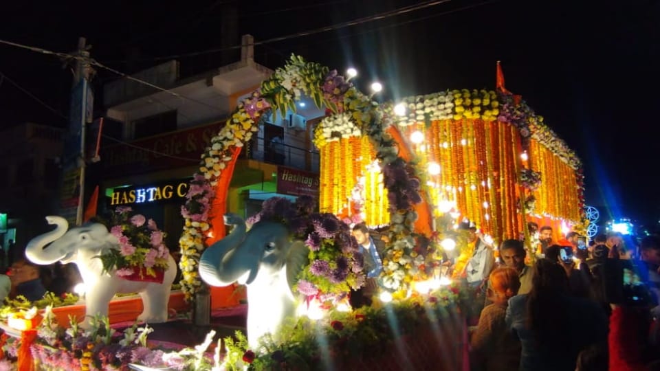 Uttarakhand Kotdwar Sidhbali Mahotsav 2023 Grand Shobha Yatra Huge Crowd Photos