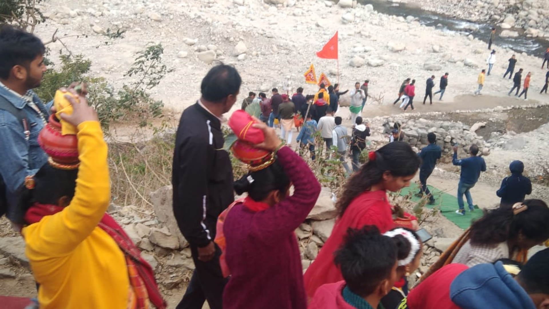 Shri Siddhabali Mahotsav of Kotdwar Three-day begins flag worship religious rituals Uttarakhand