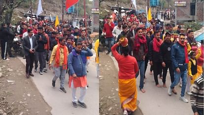 Shri Siddhabali Mahotsav of Kotdwar Three-day begins flag worship religious rituals Uttarakhand