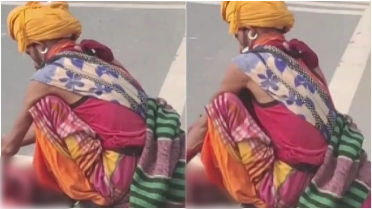 Video of Tantrik Baba tearing dog's flesh in Morena goes viral; Beaten fiercely by angry mob