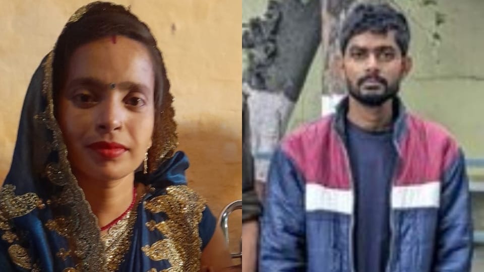 Husband strangled his wife to death in Shahjahanpur