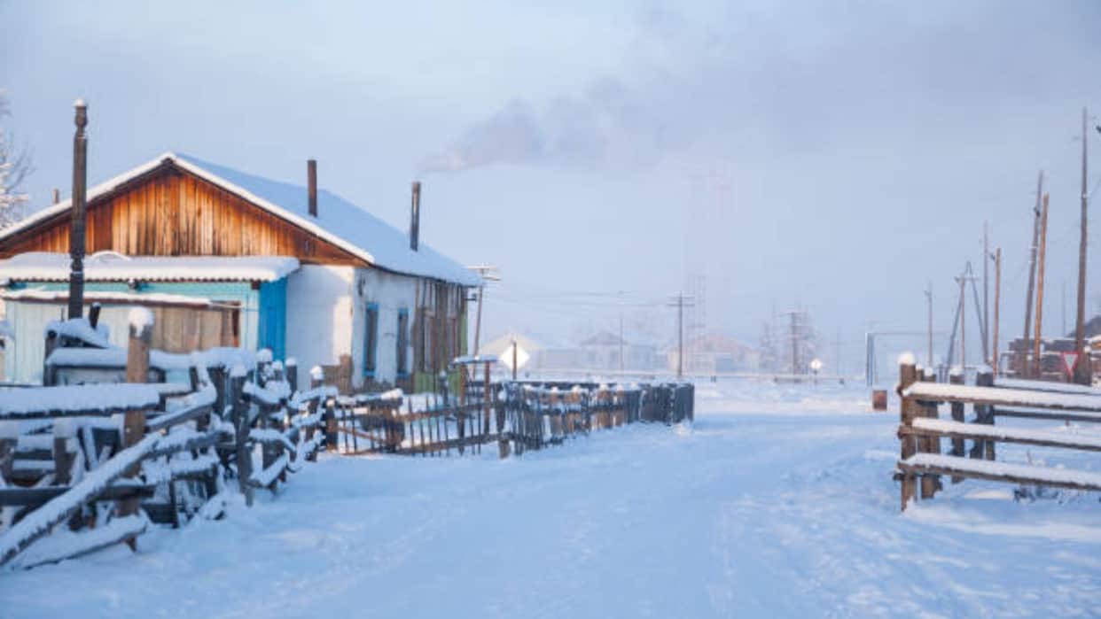worlds coldest village yakutia siberian desert russia where minus 40 C is warm