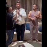 MS Dhoni, celebrated, friends birthday, cake cutting, then showed, his love, for cake