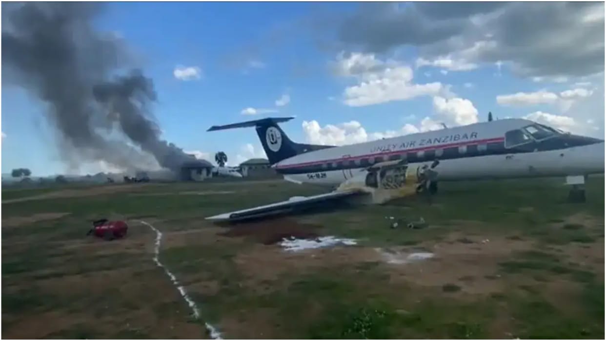 Two Planes Veer Off Runway at the same airport in Tanzania East Africa