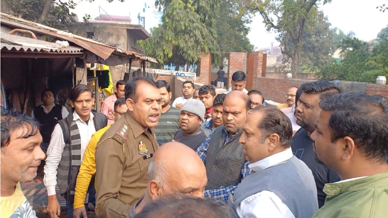 Baghpat: Head of Agrawal community assaulted for opposing illegal construction on Shiv temple land