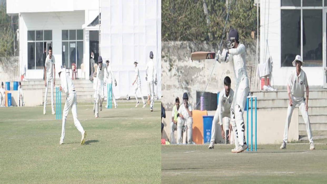 Cooch Behar Trophy: Jammu and Kashmir all out for 235 runs, Sachin took 6 wickets