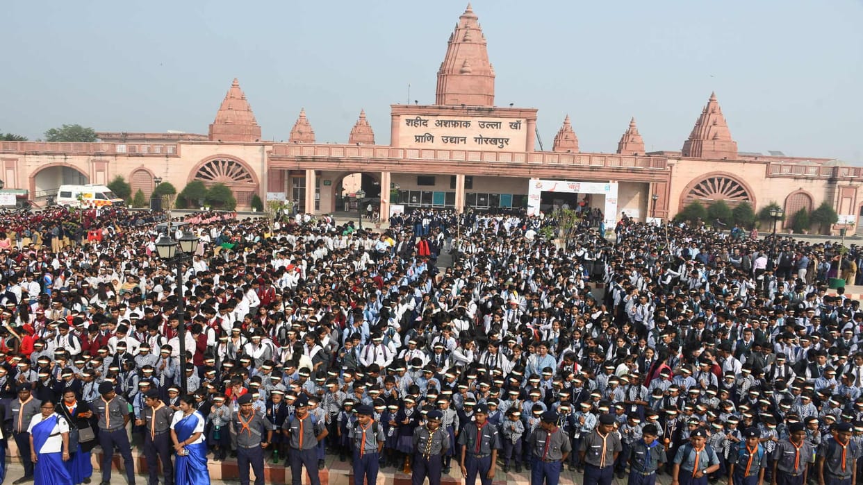 Amar Ujala Children Fair organized in courtyard of Gorakhpur zoo