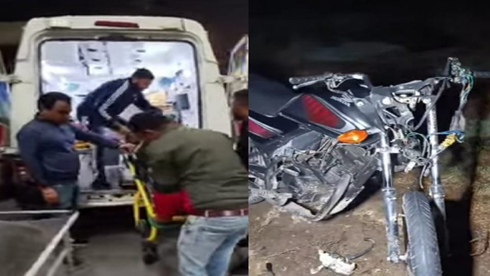 Collision of two bikes in Kurukshetra, One youth died on spot, deceased was resident of Karnal
