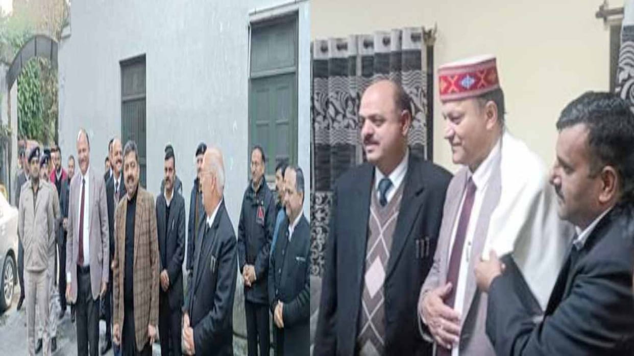 Himachal Pradesh High Court Justice Vipin Chandra Negi reached Chamba