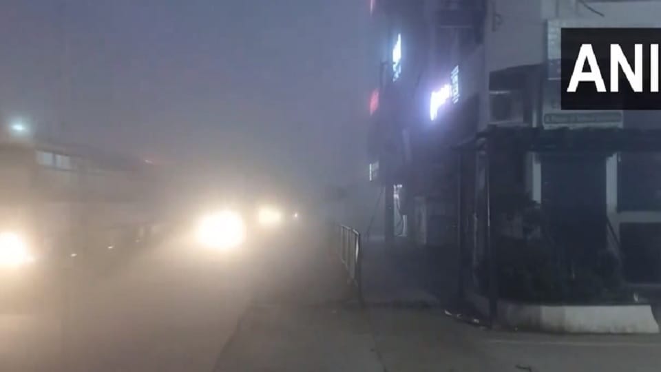 dense fog in Ambala, Change in weather after drizzle in Haryana