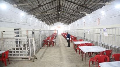 MP Election Result: Voting preparations completed in the counting place built in the old jail of Bhopal.