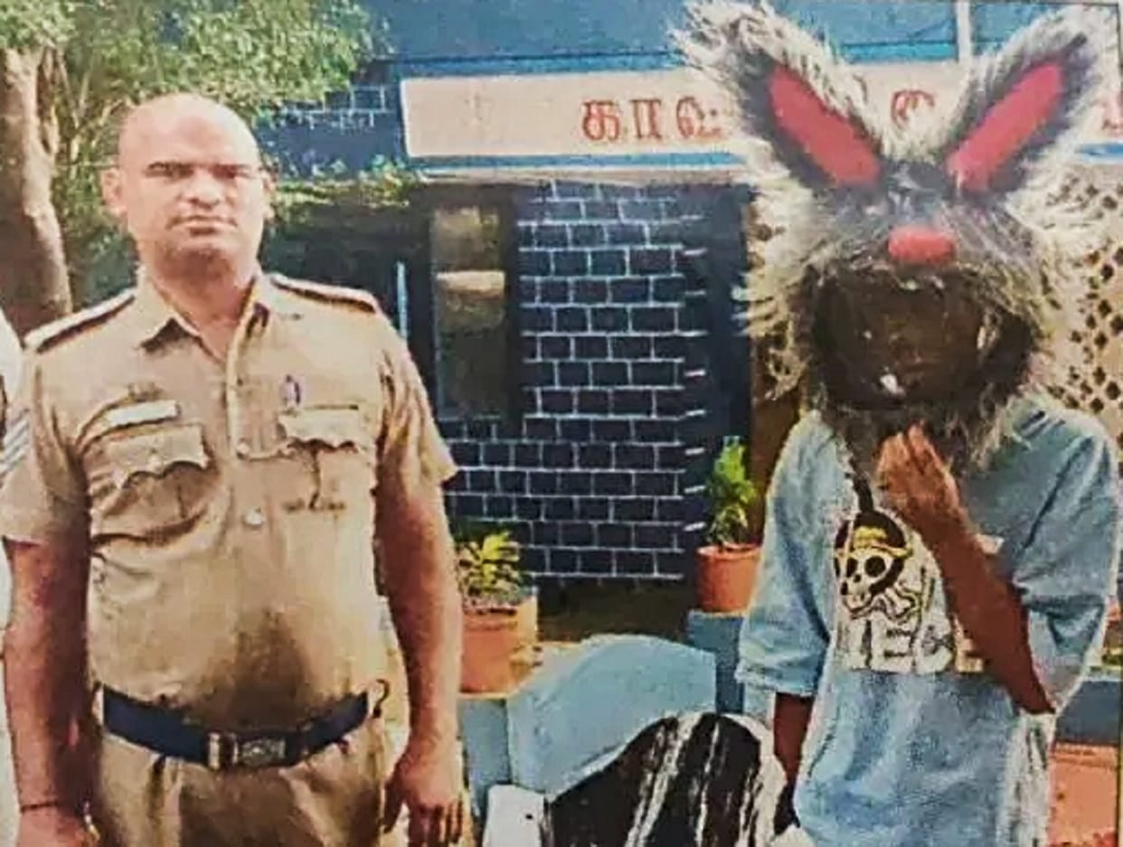 Tamil Nadu police slaps Rs 10000 fine on biker for modified helmet