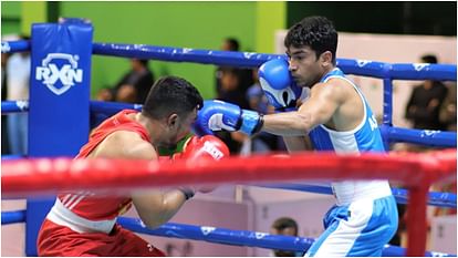 National Boxing Championship: थापा, संजीत और पंघाल ने जीते स्वर्ण; सचिन लक्ष्य ने भी जीते खिताब National Boxing Championship: Thapa, Sanjeet and Panghal won gold; Sachin Lakshya also won titles